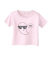 Cute Nerd Ghost Boo Halloween Infant T-Shirt-Infant T-Shirt-TooLoud-Light-Pink-06-Months-Davson Sales