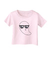 Cute Nerd Ghost Halloween Infant T-Shirt-Infant T-Shirt-TooLoud-Light-Pink-06-Months-Davson Sales