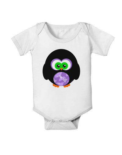 Cute Owl Halloween Baby Romper Bodysuit-Baby Romper-TooLoud-White-06-Months-Davson Sales