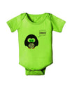 Cute Owl Halloween Hoo Baby Romper Bodysuit-Baby Romper-TooLoud-Lime-Green-06-Months-Davson Sales