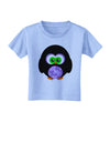 Cute Owl Halloween Toddler T-Shirt-Toddler T-Shirt-TooLoud-Aquatic-Blue-2T-Davson Sales