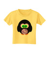 Cute Owl Halloween Toddler T-Shirt-Toddler T-Shirt-TooLoud-Yellow-2T-Davson Sales