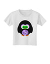 Cute Owl Halloween Toddler T-Shirt-Toddler T-Shirt-TooLoud-White-2T-Davson Sales