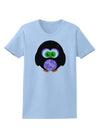 Cute Owl Halloween Womens T-Shirt-Womens T-Shirt-TooLoud-Light-Blue-X-Small-Davson Sales