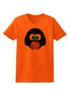 Cute Owl Halloween Womens T-Shirt-Womens T-Shirt-TooLoud-Orange-X-Small-Davson Sales