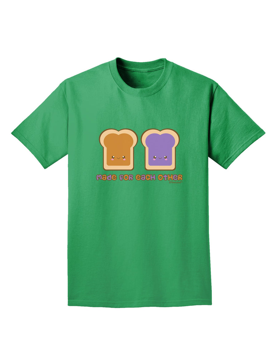 Cute PB and J Design - Made for Each Other Adult Dark T-Shirt by TooLoud-Mens T-Shirt-TooLoud-Purple-Small-Davson Sales