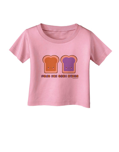 Cute PB and J Design - Made for Each Other Infant T-Shirt by TooLoud-Infant T-Shirt-TooLoud-Candy-Pink-06-Months-Davson Sales