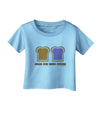 Cute PB and J Design - Made for Each Other Infant T-Shirt by TooLoud-Infant T-Shirt-TooLoud-Aquatic-Blue-06-Months-Davson Sales