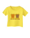 Cute PB and J Design - Made for Each Other Infant T-Shirt by TooLoud-Infant T-Shirt-TooLoud-Yellow-06-Months-Davson Sales