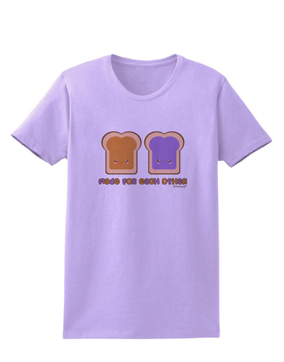 Cute PB and J Design - Made for Each Other Womens T-Shirt by TooLoud-Womens T-Shirt-TooLoud-Lavender-X-Small-Davson Sales