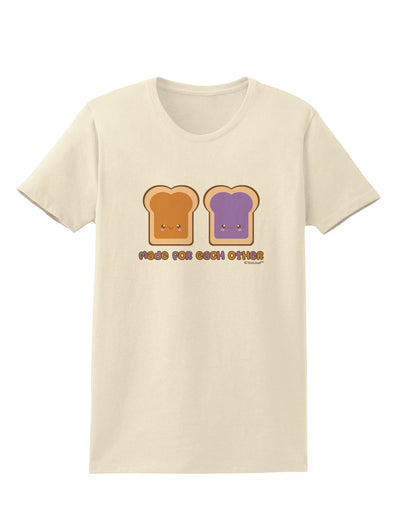 Cute PB and J Design - Made for Each Other Womens T-Shirt by TooLoud-Womens T-Shirt-TooLoud-Natural-X-Small-Davson Sales