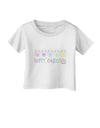 Cute Pastel Bunnies - Hoppy Easter Infant T-Shirt by TooLoud-Infant T-Shirt-TooLoud-White-06-Months-Davson Sales