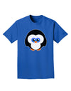 Cute Penguin Christmas Adult Dark T-Shirt-Mens T-Shirt-TooLoud-Royal-Blue-Small-Davson Sales