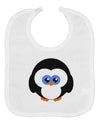 Cute Penguin Christmas Baby Bib