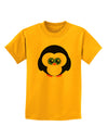 Cute Penguin Christmas Childrens T-Shirt-Childrens T-Shirt-TooLoud-Gold-X-Small-Davson Sales