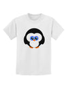 Cute Penguin Christmas Childrens T-Shirt-Childrens T-Shirt-TooLoud-White-X-Small-Davson Sales