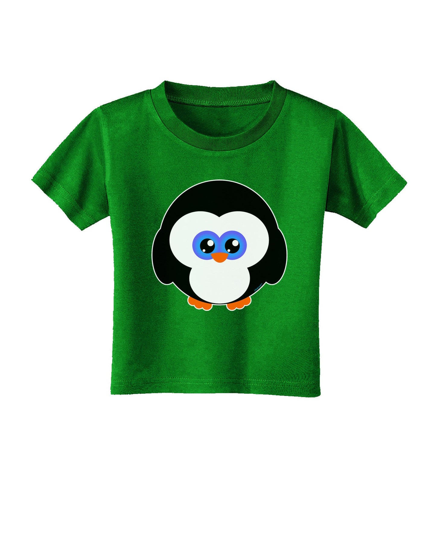 Cute Penguin Christmas Toddler T-Shirt Dark-Toddler T-Shirt-TooLoud-Royal-Blue-2T-Davson Sales