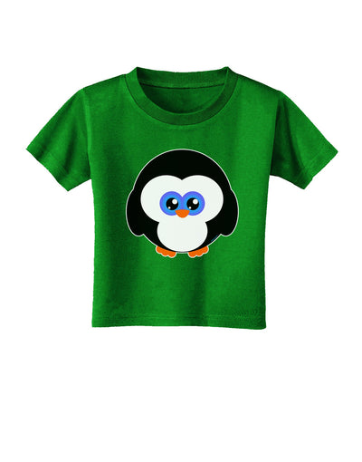 Cute Penguin Christmas Toddler T-Shirt Dark-Toddler T-Shirt-TooLoud-Royal-Blue-2T-Davson Sales