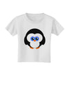 Cute Penguin Christmas Toddler T-Shirt-Toddler T-Shirt-TooLoud-White-2T-Davson Sales