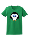 Cute Penguin Christmas Womens Dark T-Shirt-TooLoud-Kelly-Green-X-Small-Davson Sales