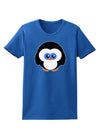 Cute Penguin Christmas Womens Dark T-Shirt-TooLoud-Royal-Blue-X-Small-Davson Sales