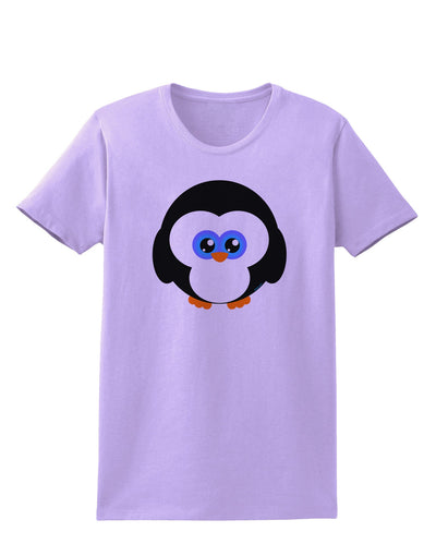 Cute Penguin Christmas Womens T-Shirt-Womens T-Shirt-TooLoud-Lavender-X-Small-Davson Sales