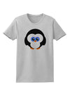 Cute Penguin Christmas Womens T-Shirt-Womens T-Shirt-TooLoud-AshGray-X-Small-Davson Sales