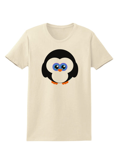 Cute Penguin Christmas Womens T-Shirt-Womens T-Shirt-TooLoud-Natural-X-Small-Davson Sales