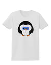 Cute Penguin Christmas Womens T-Shirt-Womens T-Shirt-TooLoud-White-X-Small-Davson Sales