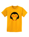 Cute Penguin - Heart Eyes Childrens T-Shirt by TooLoud-Childrens T-Shirt-TooLoud-Gold-X-Small-Davson Sales