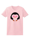 Cute Penguin - Heart Eyes Womens T-Shirt by TooLoud-Womens T-Shirt-TooLoud-PalePink-X-Small-Davson Sales