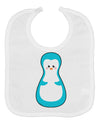 Cute Penguin Matryoshka Nesting Doll - Christmas Baby Bib