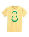 Cute Penguin Matryoshka Nesting Doll - Christmas Childrens T-Shirt-Childrens T-Shirt-TooLoud-Daffodil-Yellow-X-Small-Davson Sales