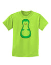 Cute Penguin Matryoshka Nesting Doll - Christmas Childrens T-Shirt-Childrens T-Shirt-TooLoud-Lime-Green-X-Small-Davson Sales