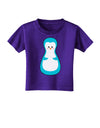 Cute Penguin Matryoshka Nesting Doll - Christmas Toddler T-Shirt Dark-Toddler T-Shirt-TooLoud-Purple-2T-Davson Sales