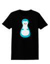 Cute Penguin Matryoshka Nesting Doll - Christmas Womens Dark T-Shirt-TooLoud-Black-X-Small-Davson Sales