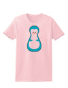 Cute Penguin Matryoshka Nesting Doll - Christmas Womens T-Shirt-Womens T-Shirt-TooLoud-PalePink-X-Small-Davson Sales