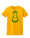 Cute Penguin Matryoshka Nesting Doll - Christmas Womens T-Shirt-Womens T-Shirt-TooLoud-Gold-X-Small-Davson Sales