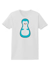 Cute Penguin Matryoshka Nesting Doll - Christmas Womens T-Shirt-Womens T-Shirt-TooLoud-White-X-Small-Davson Sales