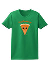 Cute Pie Slice- Happy Thanksgiving Womens Dark T-Shirt-Womens T-Shirt-TooLoud-Kelly-Green-X-Small-Davson Sales