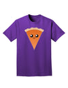 Cute Pie Slice - Thanksgiving Adult Dark T-Shirt-Mens T-Shirt-TooLoud-Purple-Small-Davson Sales