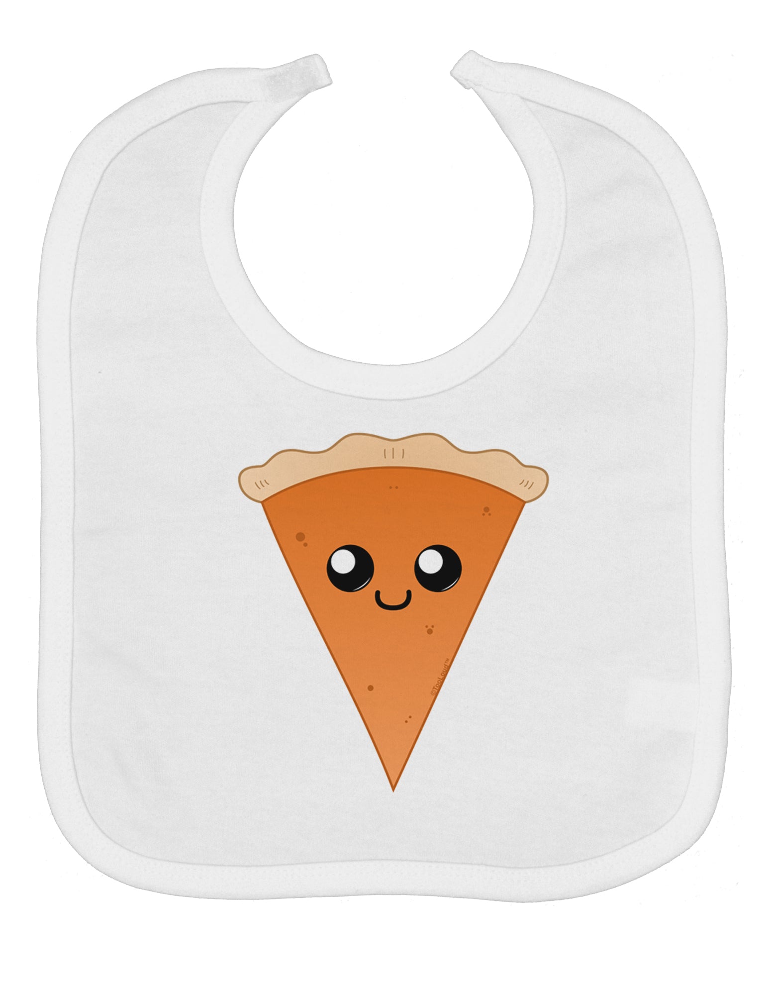 Cute Pie Slice - Thanksgiving Baby Bib