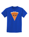 Cute Pie Slice - Thanksgiving Childrens Dark T-Shirt-Childrens T-Shirt-TooLoud-Royal-Blue-X-Small-Davson Sales