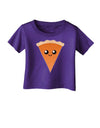 Cute Pie Slice - Thanksgiving Infant T-Shirt Dark-Infant T-Shirt-TooLoud-Purple-06-Months-Davson Sales