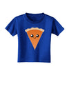 Cute Pie Slice - Thanksgiving Toddler T-Shirt Dark-Toddler T-Shirt-TooLoud-Red-06-Months-Davson Sales