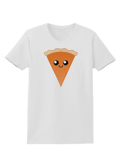 Cute Pie Slice - Thanksgiving Womens T-Shirt-Womens T-Shirt-TooLoud-White-X-Small-Davson Sales