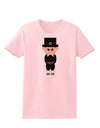 Cute Pilgrim Boy Thanksgiving Womens T-Shirt-Womens T-Shirt-TooLoud-PalePink-X-Small-Davson Sales