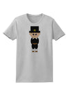 Cute Pilgrim Boy Thanksgiving Womens T-Shirt-Womens T-Shirt-TooLoud-AshGray-X-Small-Davson Sales