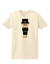 Cute Pilgrim Boy Thanksgiving Womens T-Shirt-Womens T-Shirt-TooLoud-Natural-X-Small-Davson Sales