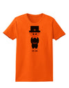 Cute Pilgrim Boy Thanksgiving Womens T-Shirt-Womens T-Shirt-TooLoud-Orange-X-Small-Davson Sales